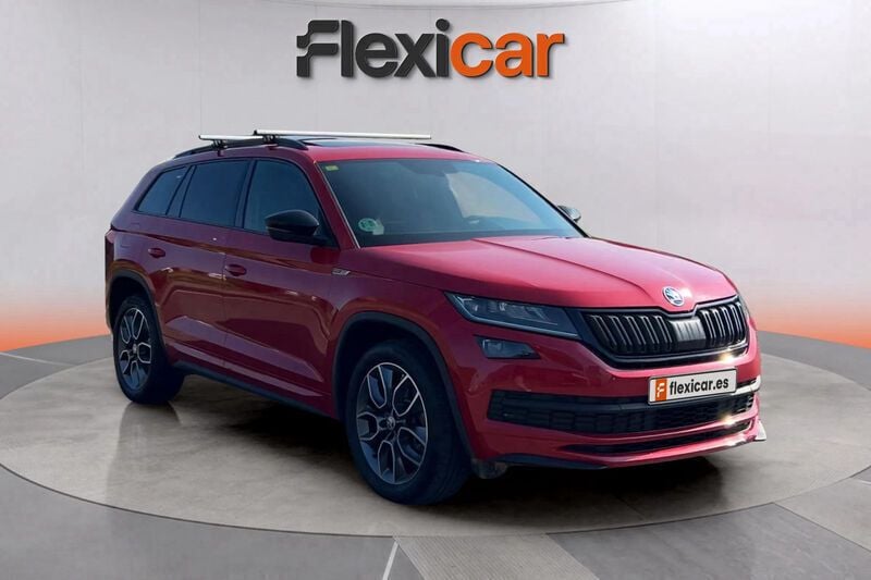 Usado Skoda Kodiaq SportLine 182 CV (133 kW) 2018 Rojo SUV