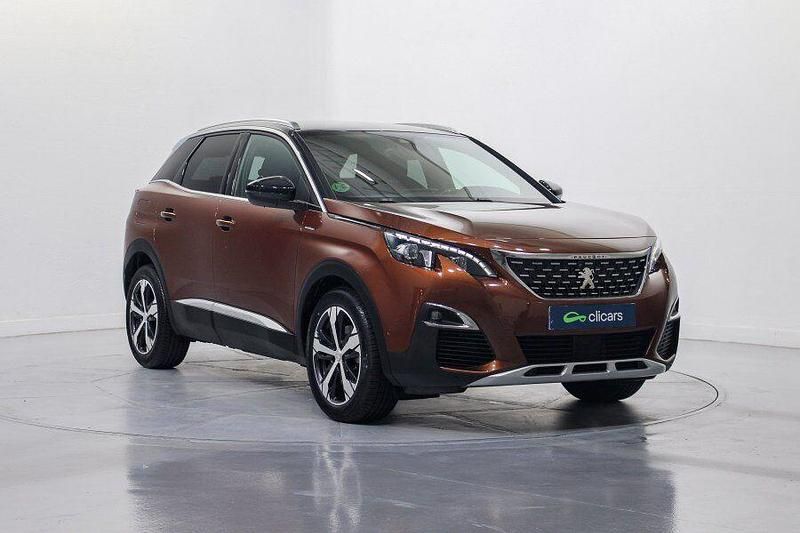 Usado Peugeot 3008 GT-line 120 CV (88 kW) 2017 Naranja SUV