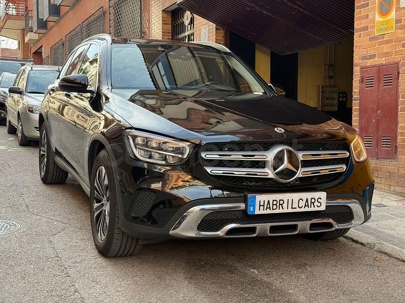 Usado Mercedes GLC200 163 CV (119 kW) 2022 Negro SUV