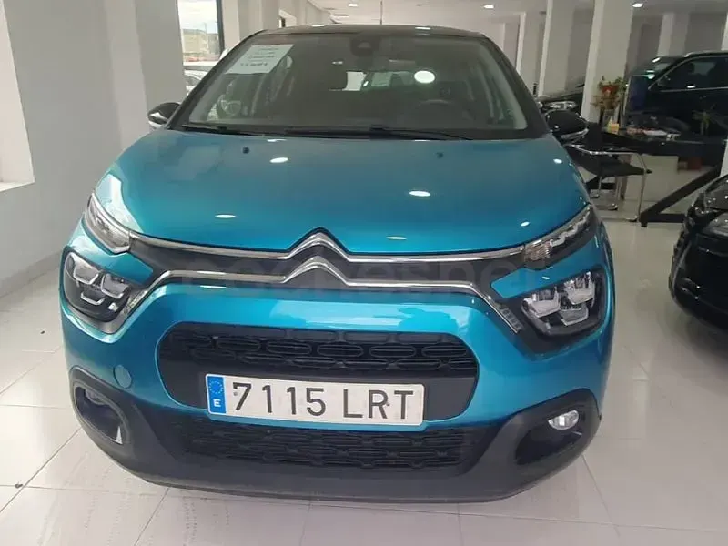 Usado Citroën C3 Live 83 CV (61 kW) 2021 Azul Utilitario