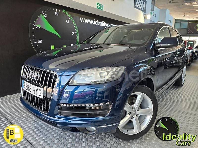 Azul Usado 2014 Audi Q7 Ambition SUV | 25.990 € (Precio justo) - Imagen 1/4