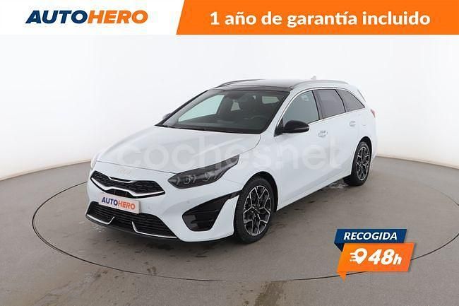Blanco Usado 2021 Kia Ceed GT-Line Familiar | 22.199 € (Precio justo) - Imagen 1/3