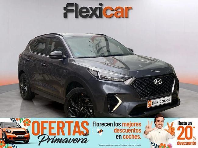 Usado Hyundai Tucson N Line 136 CV (100 kW) 2019 Gris SUV
