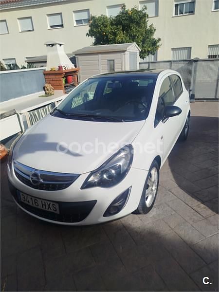 Usado Opel Corsa Selective 95 CV (69 kW) 2014 Blanco Berlina