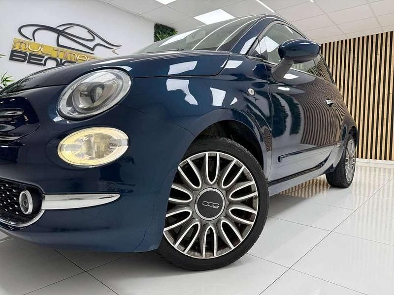 Usado Fiat 500 Lounge 69 CV (50 kW) 2017 Azul Utilitario