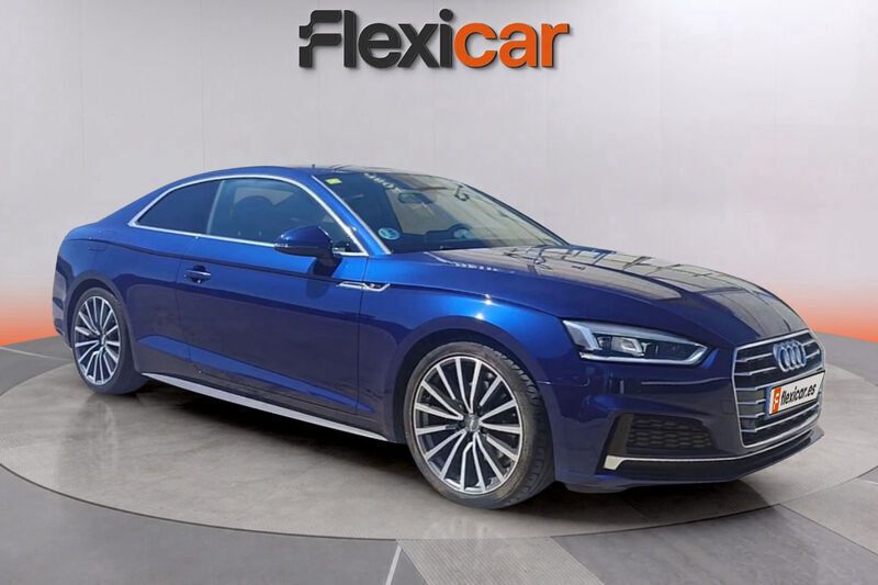 Azul Usado 2018 Audi A5 S-Line Coupe | 23.490 € (Super precio) - Imagen 1/4