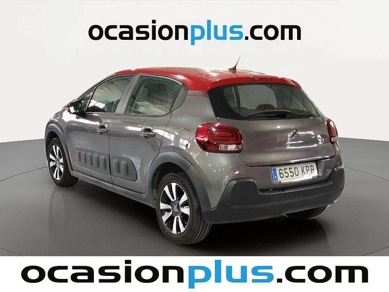 Usado Citroën C3 Feel 82 CV (60 kW) 2018 Gris Utilitario