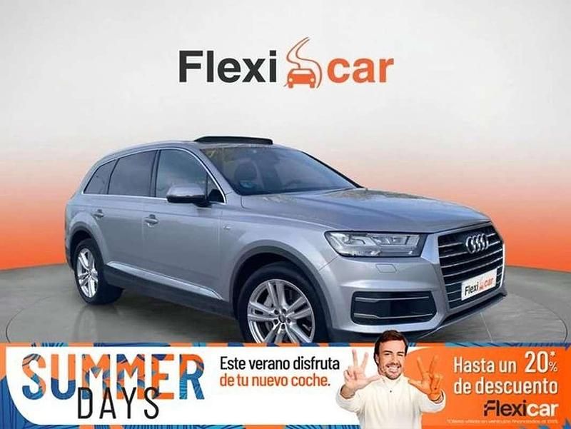 Gris Usado 2019 Audi Q7 S-Line SUV | 35.990 € (Super precio) - Imagen 1/4