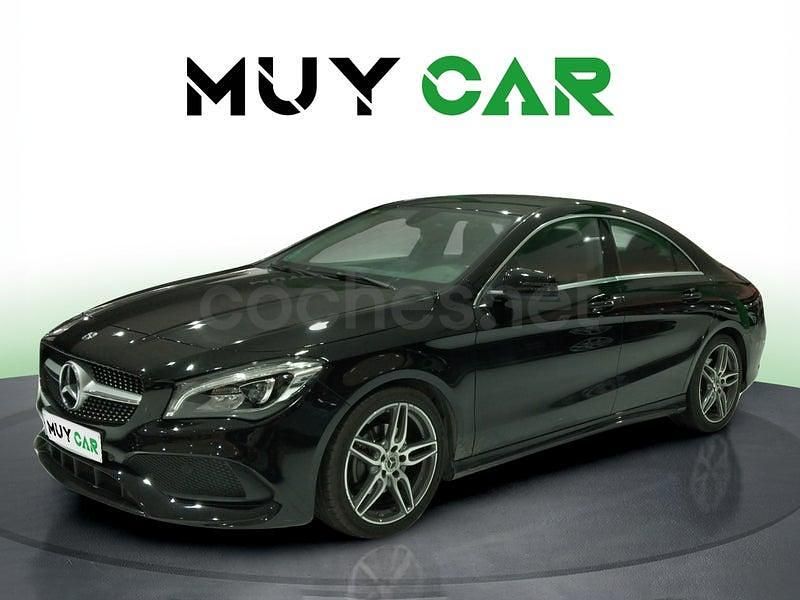 Usado Mercedes CLA180 122 CV (89 kW) 2018 Negro Berlina
