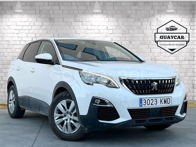 Usado Peugeot 3008 Active 130 CV (95 kW) 2018 Blanco SUV