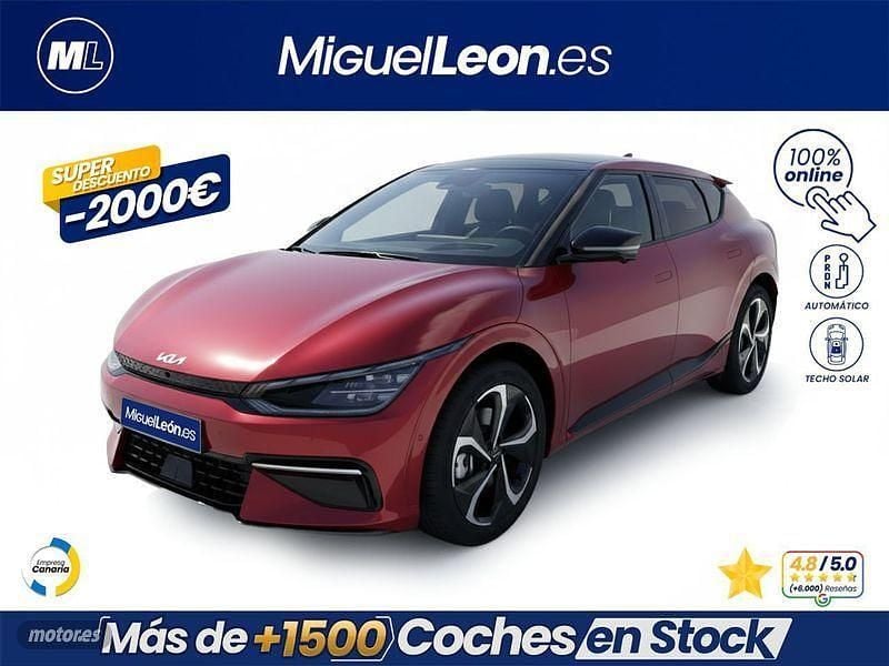 Rojo Usado 2022 Kia EV6 GT-Line SUV | 27.985 € (Precio justo) - Imagen 1/4