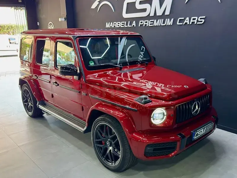 Usado Mercedes G63 AMG AMG 585 CV (430 kW) 2022 Rojo SUV
