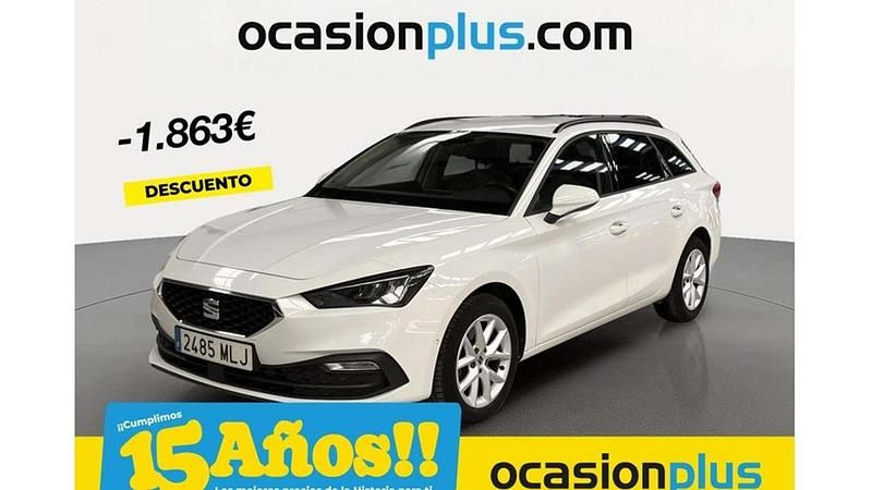 Blanco Usado 2023 Seat Leon ST Style Familiar | 18.637 € (Precio justo) - Imagen 1/4