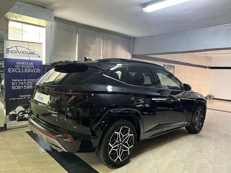 Usado Hyundai Tucson N Line 136 CV (100 kW) 2022 Negro SUV