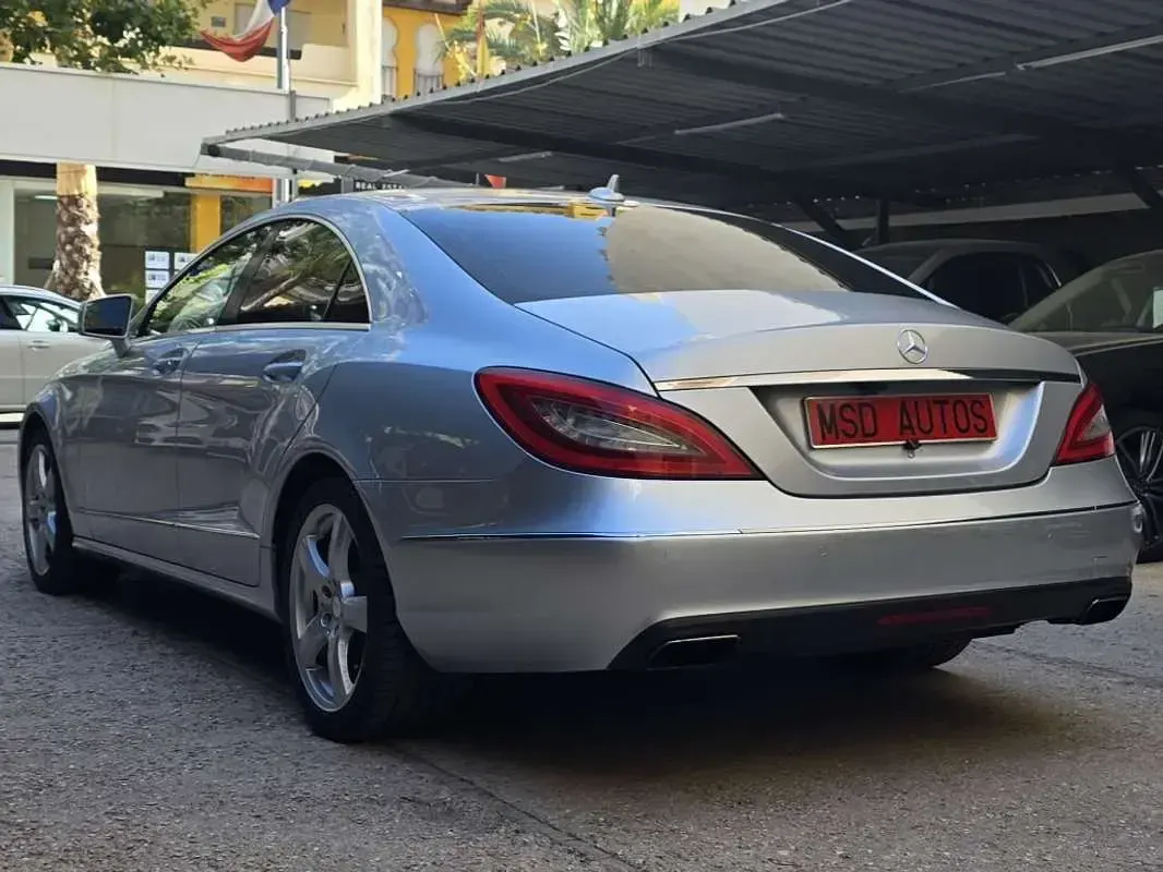 Usado Mercedes CLS350 265 CV (194 kW) 2014 Plateado Coupe