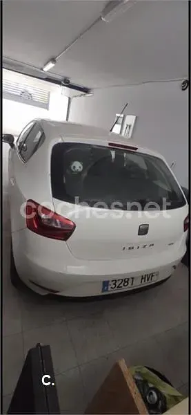 Usado Seat Ibiza I-Tech 90 CV (66 kW) 2014 Blanco Berlina