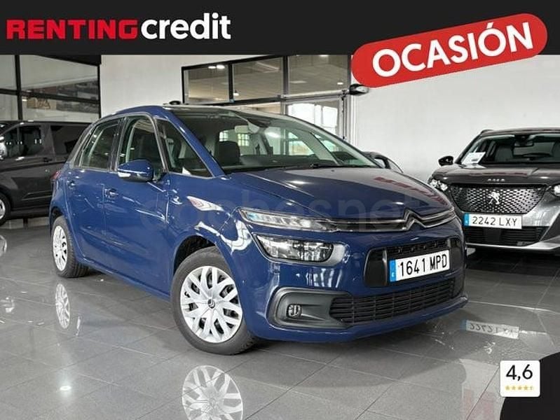 Usado Citroën C4 Picasso Shine 120 CV (88 kW) 2018 Azul Monovolumen