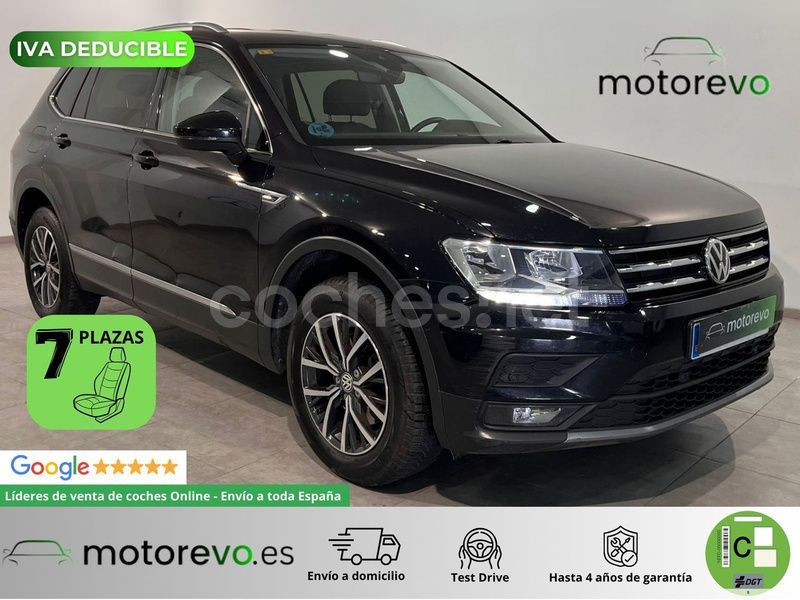 Negro Usado 2020 VW Tiguan Allspace Advance SUV | 26.990 € (Precio justo) - Imagen 1/4
