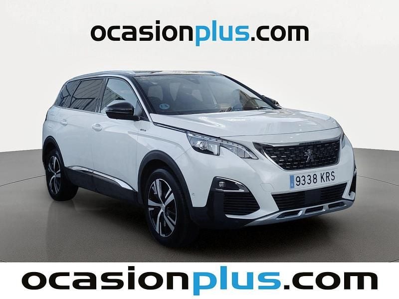 Usado Peugeot 5008 GT-line 130 CV (95 kW) 2018 Blanco SUV