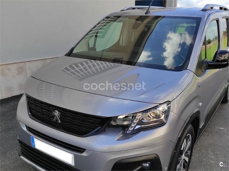 Gris / plata Usado 2020 Peugeot Rifter GT-line Monovolumen | 25.800 € - Imagen 1/4