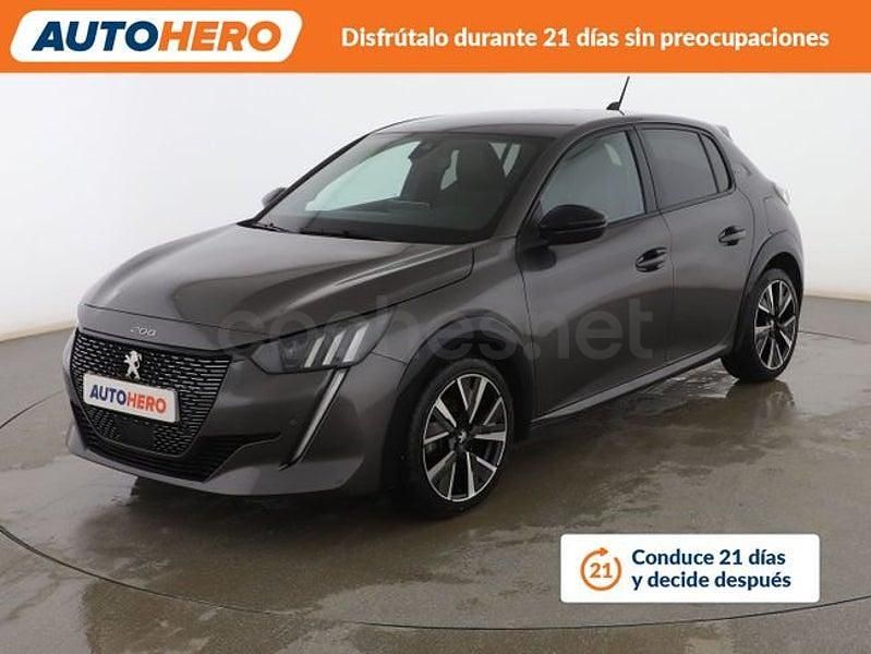 Usado Peugeot 208 GT-line 101 CV (74 kW) 2020 Gris / plata Utilitario