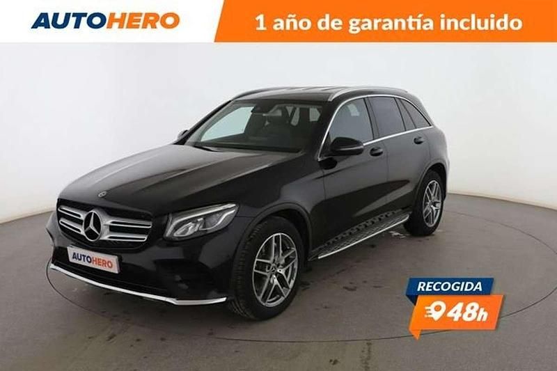 Negro Usado 2017 Mercedes GLC220 AMG line SUV | 26.799 € (Precio justo) - Imagen 1/3