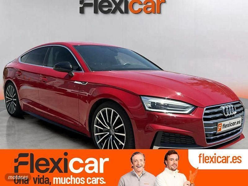 Rojo Usado 2018 Audi A5 Sportback Berlina | 24.790 € (Precio justo) - Imagen 1/4