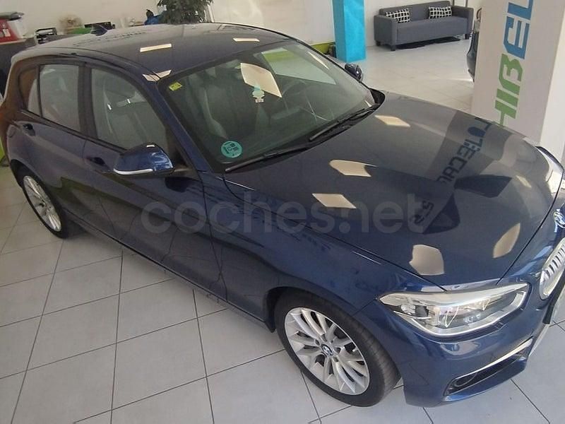 Usado BMW 116 Efficient Dynamics 116 CV (85 kW) 2016 Azul Utilitario