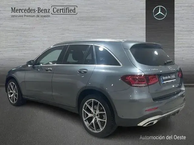 Usado Mercedes GLC220 AMG line 194 CV (142 kW) 2021 Gris SUV