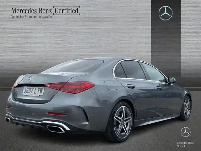 Usado Mercedes C200 204 CV (150 kW) 2022 Gris selenita