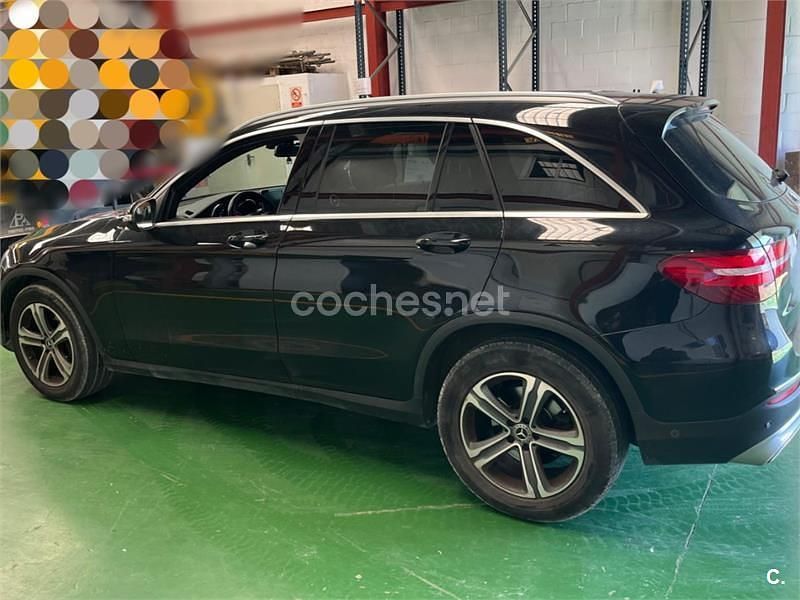 Usado Mercedes GLC220 170 CV (125 kW) 2018 Negro SUV