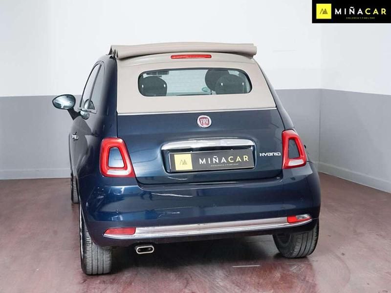 Usado Fiat 500C 71 CV (52 kW) 2023 Azul Descapotable