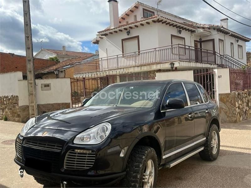 Usado Porsche Cayenne Turbo 450 CV (330 kW) 2004 Negro SUV