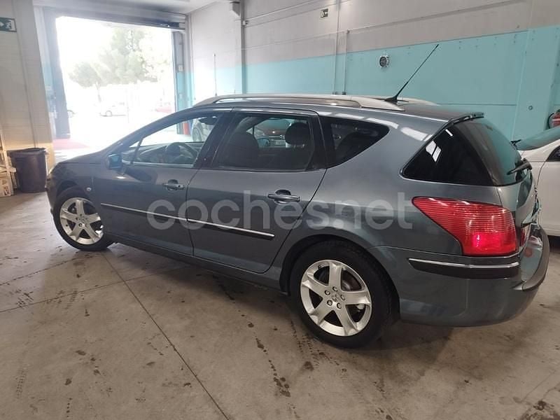 Azul Usado 2006 Peugeot 407 Familiar | 3500 € (Precio justo) - Imagen 1/4