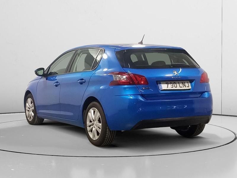 Usado Peugeot 308 Active 130 CV (95 kW) 2021 Azul Familiar