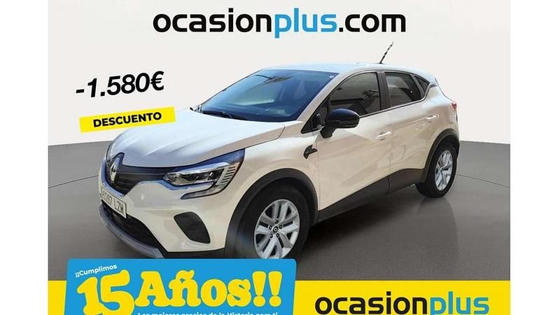 Blanco Usado 2022 Renault Captur Intens SUV | 15.446 € (Buen precio) - Imagen 1/4