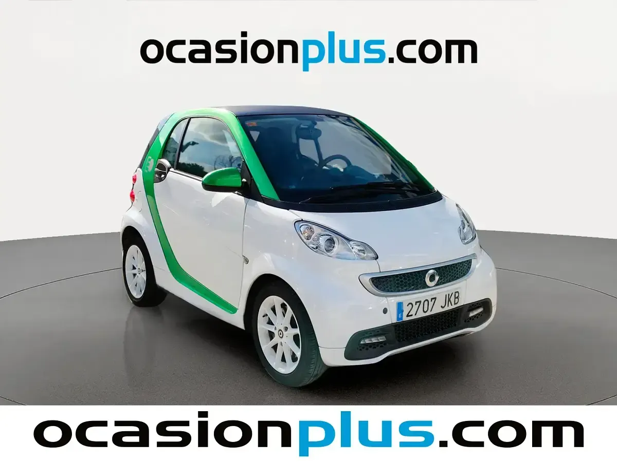 Usado Smart ForTwo Coupé 55 kW (75 CV) 2015 Blanco Coupe