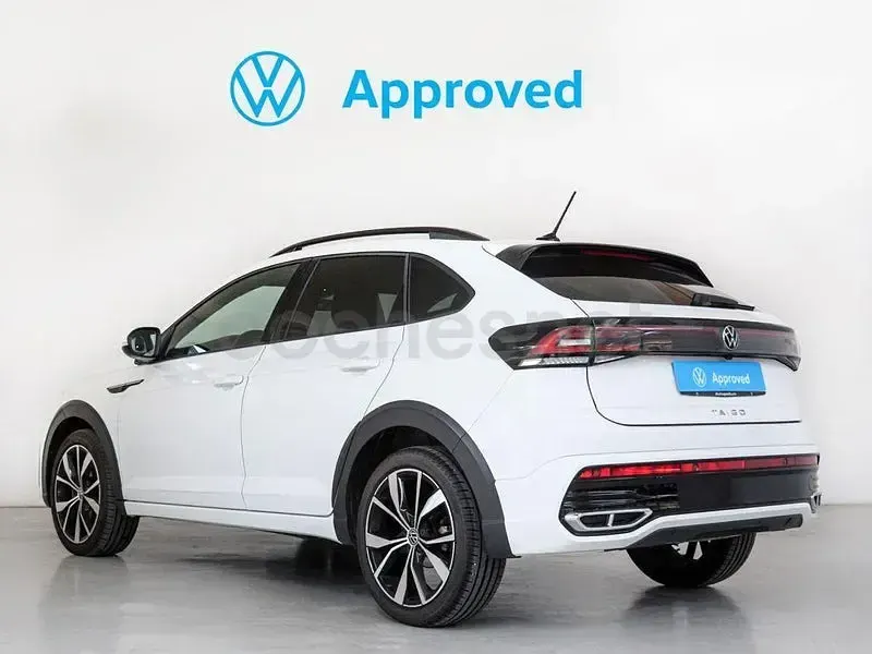 Usado VW Taigo R-line 110 CV (80 kW) 2022 Blanco SUV