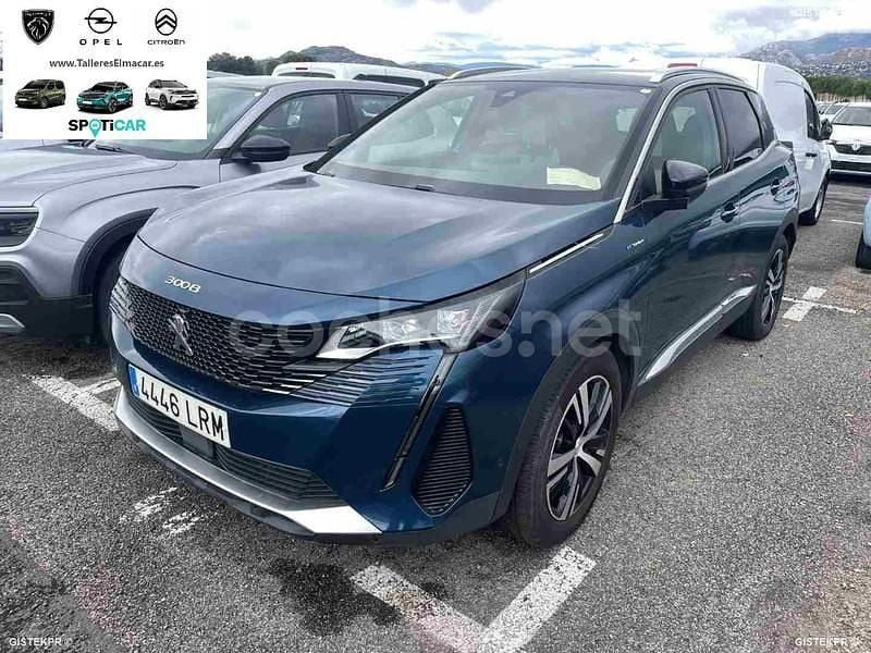 Azul Usado 2021 Peugeot 3008 GT SUV | 19.900 € (Buen precio) - Imagen 1/4