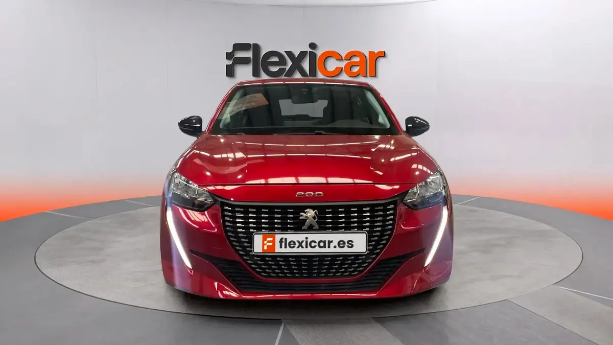 Usado Peugeot 208 Active 75 CV (55 kW) 2023 Rojo Utilitario