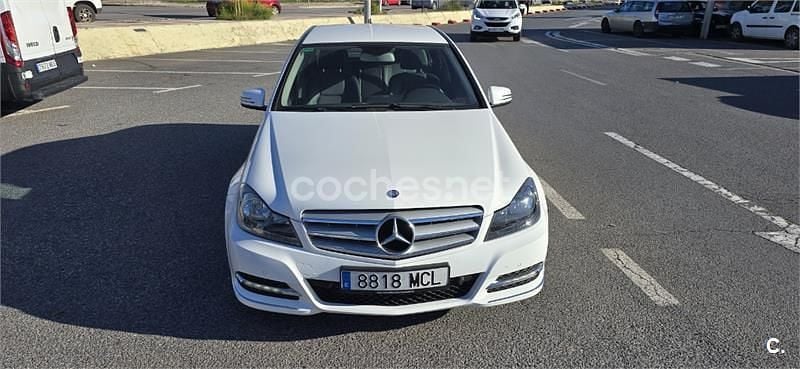 Blanco Usado 2012 Mercedes C180 Berlina | 15.500 € (Precio justo) - Imagen 1/4