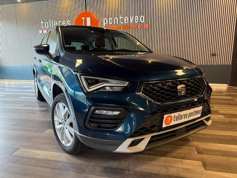 Usado Seat Ateca Style 150 CV (110 kW) 2021 Azul SUV