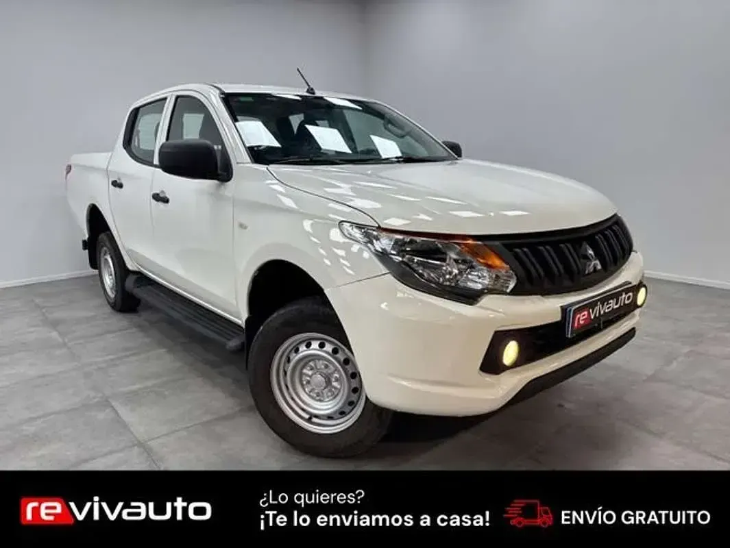 Usado Mitsubishi L200 2018 Blanco Pickup/Camioneta