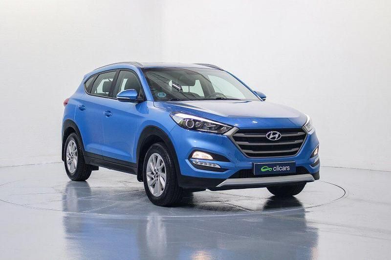 Käytetty Hyundai Tucson 131 HP (96 kW) 2017 Sininen Katumaasturi