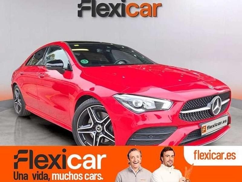 Rojo Usado 2019 Mercedes CLA200 Coupe | 27.990 € (Precio justo) - Imagen 1/4