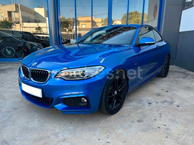 Usado BMW 218 150 CV (110 kW) 2017 Azul Coupe