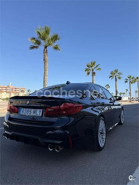 Usado BMW 530 M Sport 258 CV (189 kW) 2018 Negro Berlina