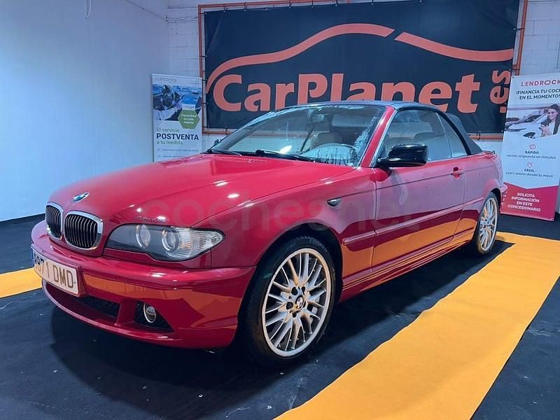 Usado BMW 320 Cabriolet 150 CV (110 kW) 2005 Rojo Descapotable