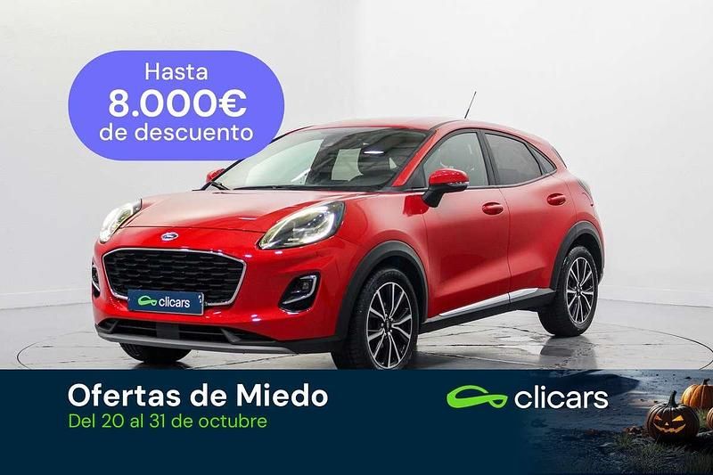 Rojo Usado 2020 Ford Puma Gen-E Titanium SUV | 12.690 € (Buen precio) - Imagen 1/4