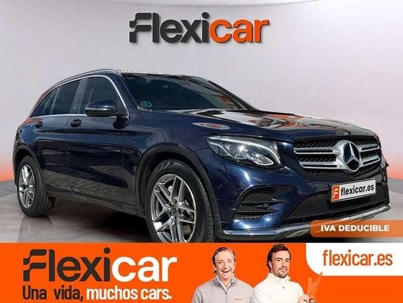 Azul Usado 2019 Mercedes GLC220 SUV | 24.790 € (Super precio) - Imagen 1/4